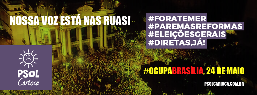 Nota da Executiva Nacional do PSOL