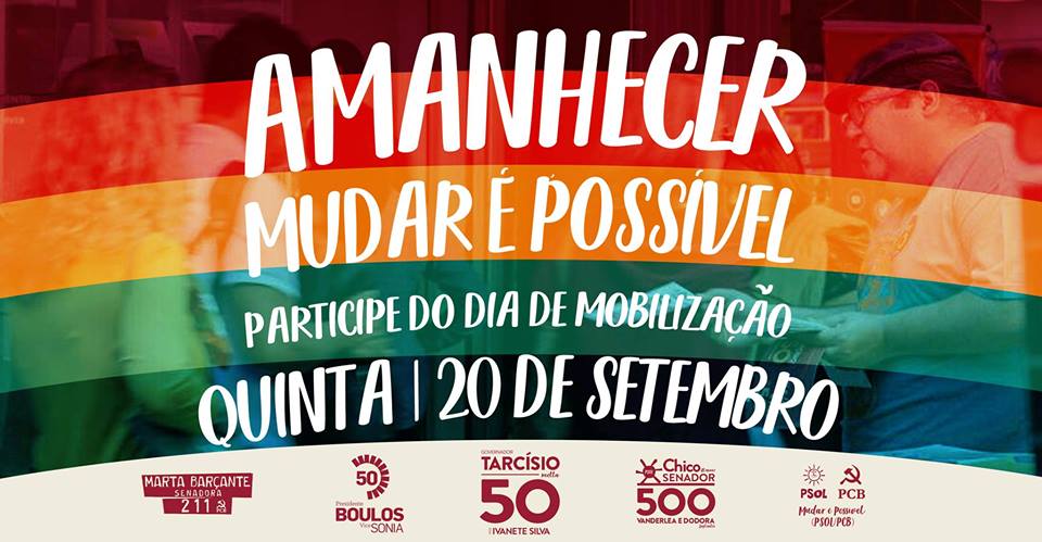 Confira os pontos do “Amanhecer Mudar é Possível”