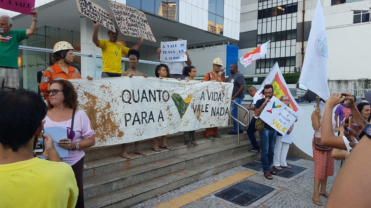 Manifesto em solidariedade aos atingidos pelo rompimento da barragem da Vale em Brumadinho/MG