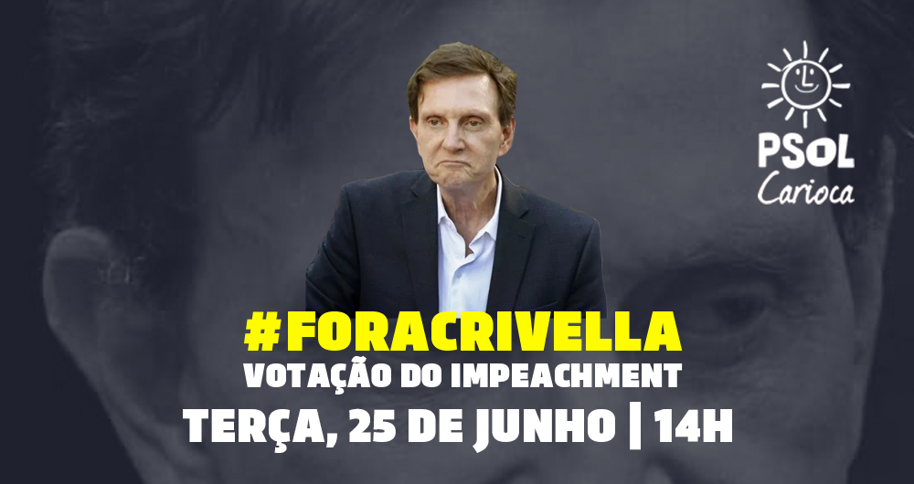 Impeachment de Crivella será votado nesta terça, 25 de junho